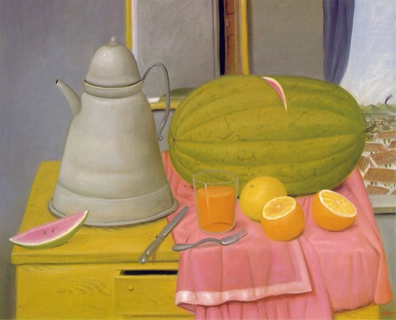 boterofernandostilllifewithwatermelon1992oiloncanvas.jpg