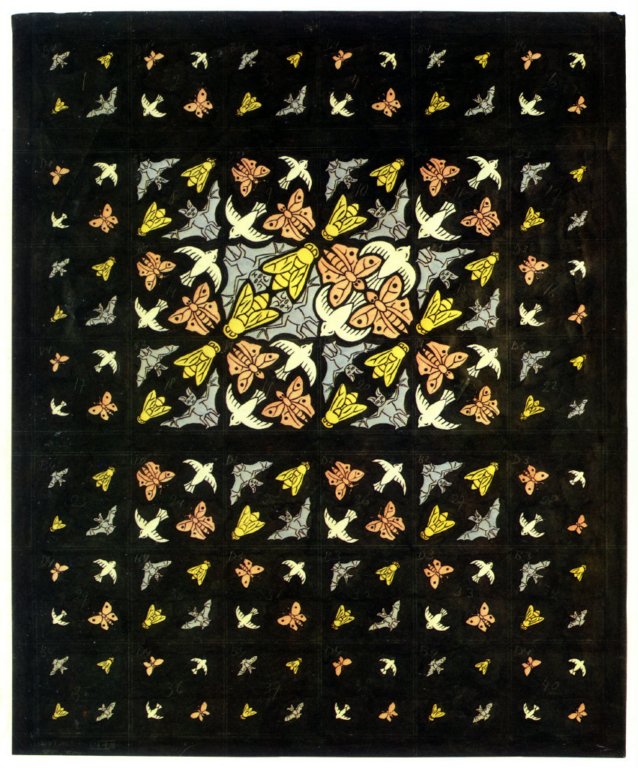 escher1951prelimdrawingceilingdecorationforphilips.jpg